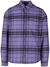 Aztech Mountain Checked Shirt In Purple