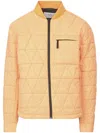 Aztech Mountain Corkscrew Diamond-quilted Ski Jacket In Orange