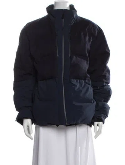 Pre-owned Aztech Mountain Down Coat In Blue