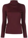 Aztech Mountain El Paradiso Roll Neck Sweater In Purple