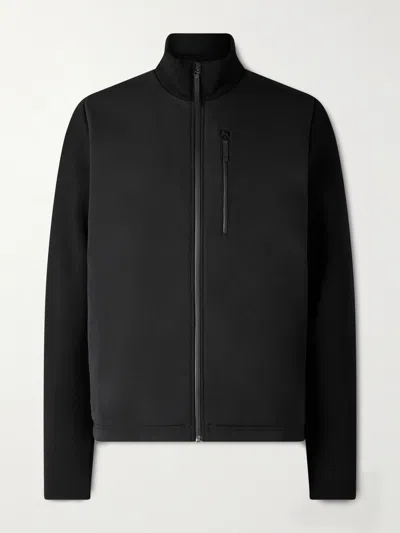 Aztech Mountain Evan Shell And Wool Down Jacket In Black