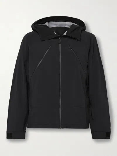 Aztech Mountain Hayden Hooded Ski Jacket In Black