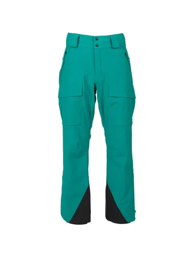 Aztech Mountain Hayden Panelled Design Ski Bottoms In Green