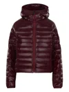 Aztech Mountain Hooded Lightweight Down Jacket In Brown