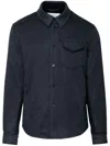 Aztech Mountain Lenado Padded Cashmere Shirt Jacket In Grey