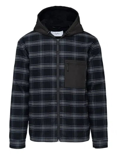 Aztech Mountain Loge Peak Hooded Jacket In Black