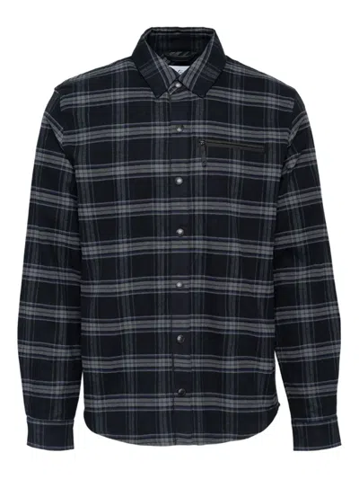 Aztech Mountain Loge Peak Ski Shirt In Blue