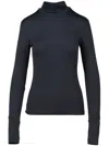 Aztech Mountain Logo-embroidered Ski T-shirt In 黑色