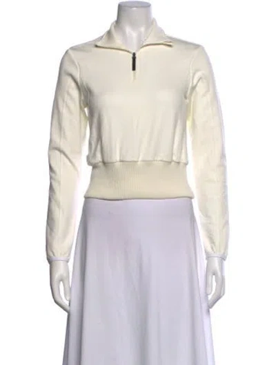 Pre-owned Aztech Mountain Long Sleeve Sweatshirt In Neutrals