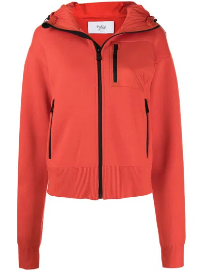 Aztech Mountain Matterhorn Insulated Hoodie In Orange