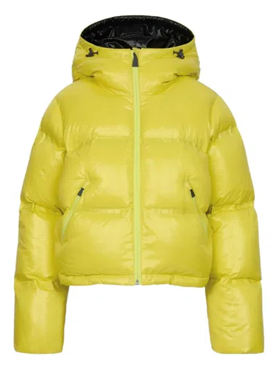 Aztech Mountain Minnie Nuke Hooded Jacket In Yellow
