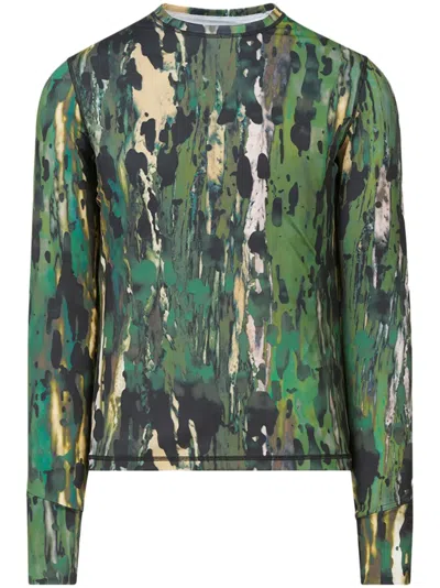 Aztech Mountain Next To Skin Base Layer In Green