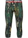 Aztech Mountain Next To Skin Base Layer Leggings In Green