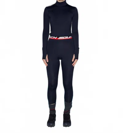 Aztech Mountain Next To Skin Top In Space Black In Multi