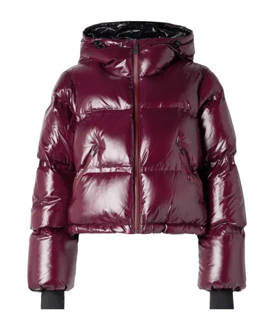 Aztech Mountain Nuke Hooded Jacket In Brown