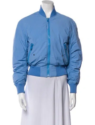 Pre-owned Aztech Mountain Nylon Down Jacket In Blue