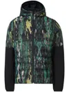 Aztech Mountain Ozone Quilted Fleece Midlayer Jacket In Green