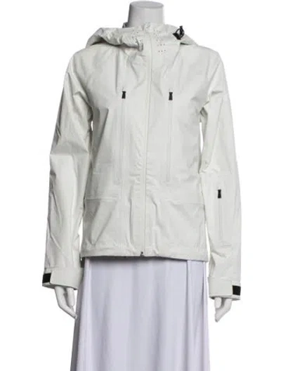 Pre-owned Aztech Mountain Performance Jacket In White