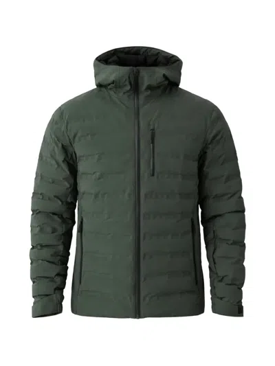 Aztech Mountain Pyramid 3.0 Hooded Jacket In Green