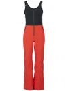 Aztech Mountain Ski Jumpsuit In 红色
