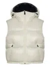 Aztech Mountain Snowbird Hooded Gilet In Brown