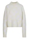 Aztech Mountain Snowflake Sweater In White