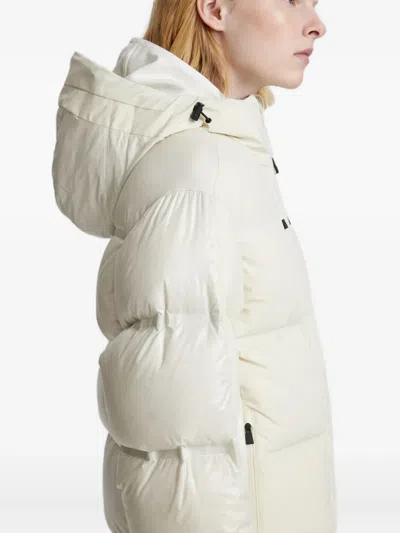 Aztech Mountain Super Nuke Hooded Jacket In White