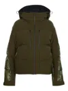 Aztech Mountain Super Nuke Hooded Panelled Jacket In Gray