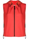 Aztech Mountain Uphill Walking Vest In Red