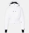 Aztech Mountain Vertical Nuke Down Ski Jacket In Cloud White