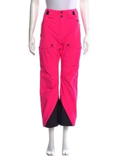 Pre-owned Aztech Mountain Wide Leg Pants In Pink