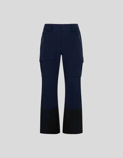 Aztech Mountain Women's Reverse Hayden 3l Shell Pant In Sander Navy Multi In Blue