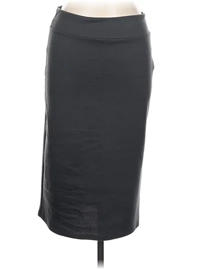 Pre-owned Azules Casual Skirt In Gray