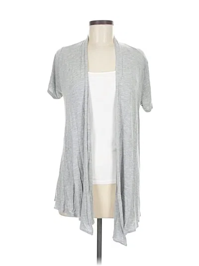 Pre-owned Azules Kimono In Gray