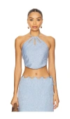 Azulu Amazon Top In Blue