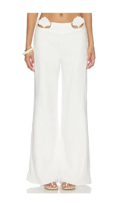 Azulu Amelie Pant In White