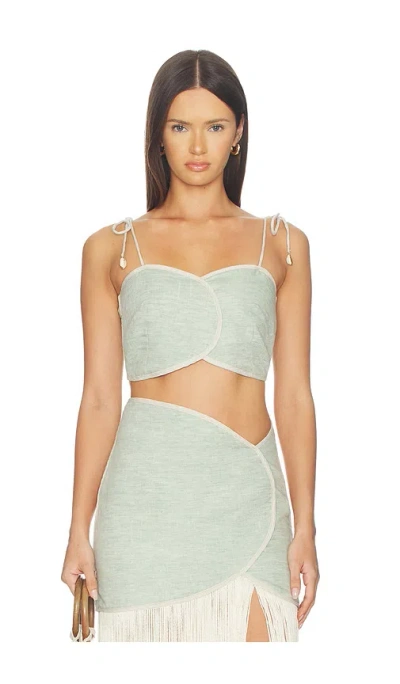 Azulu Aveiro Top In Green