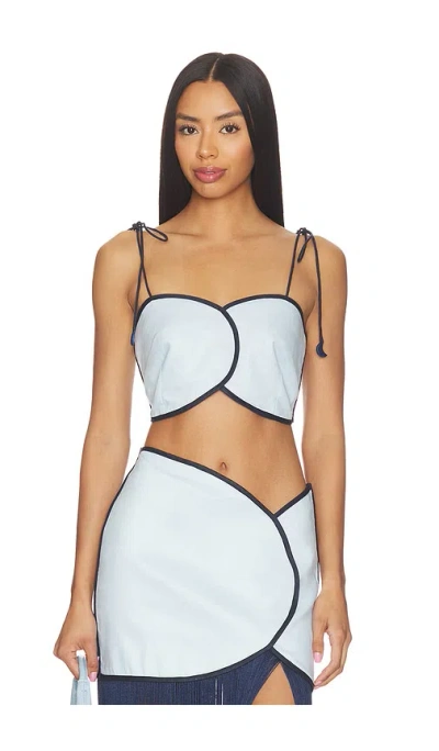 Azulu Aveiro Top In White