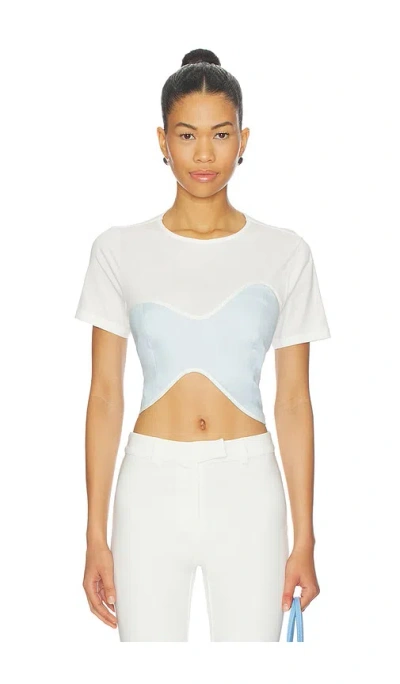 Azulu Ceci Top In White