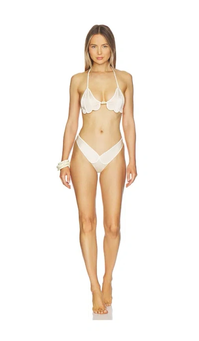 Azulu Coco Bikini In White