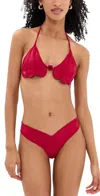 Azulu Coco Bikini Set Raspberry In Red