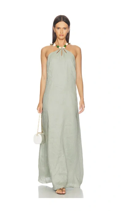 Azulu Dakota Dress In Green