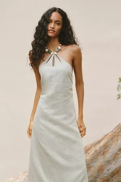 Azulu Dakota Maxi Dress In Gray