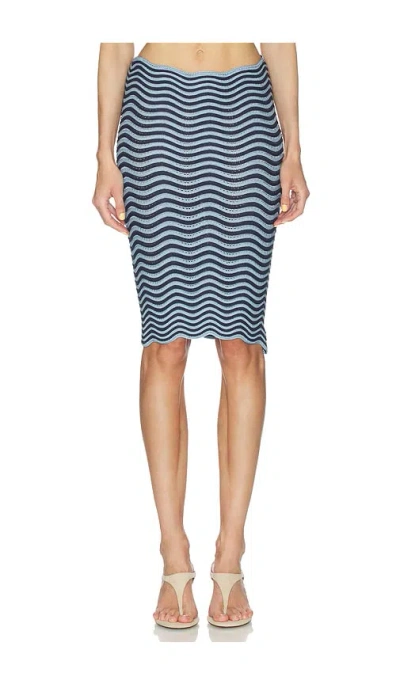 Azulu Gia Skirt In Blue