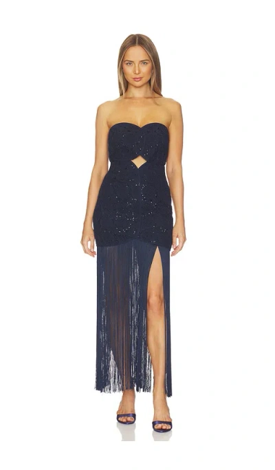 Azulu Joaquina Dress In Blue