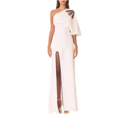 Azulu Kaia Maxi Dress In Ivory In White