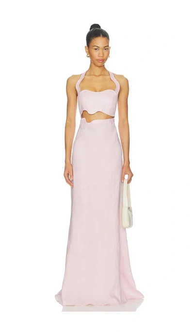 Azulu Kansas Dress In Pink