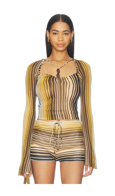 Azulu Kanya Top In Multi