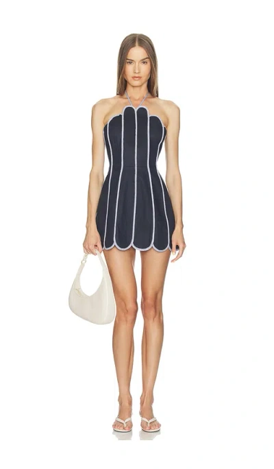 Azulu Lenny Dress In Blue