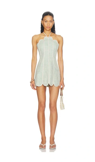 Azulu Lenny Dress In Green